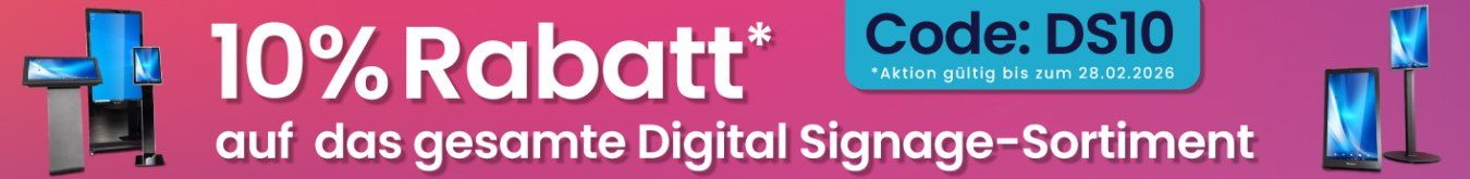 10 % Rabatt Aktion 