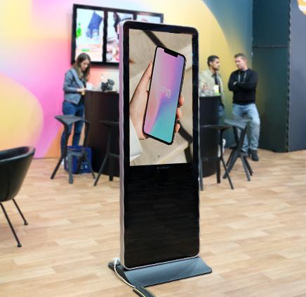 4K UHD Signage Stele