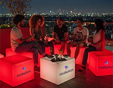 LED-Möbel für Lounges