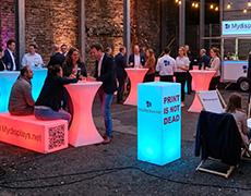 LED-Möbel auf Events