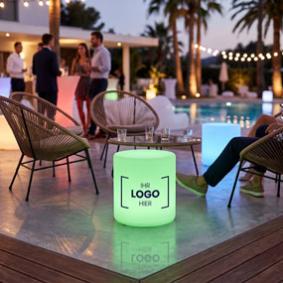 LED-Sitzhocker