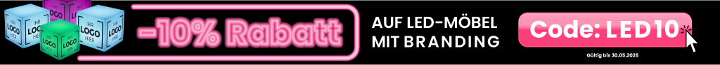 LED-Möbel Rabattaktion