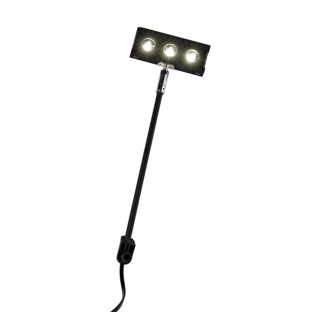 Leuchtstarker LED-Spot für Rollups & L-Banner 