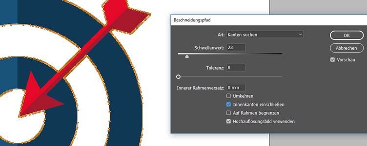  So konvertieren Sie mit Adobe Indesign ein Pixelbild in eine Vektorgrafik um