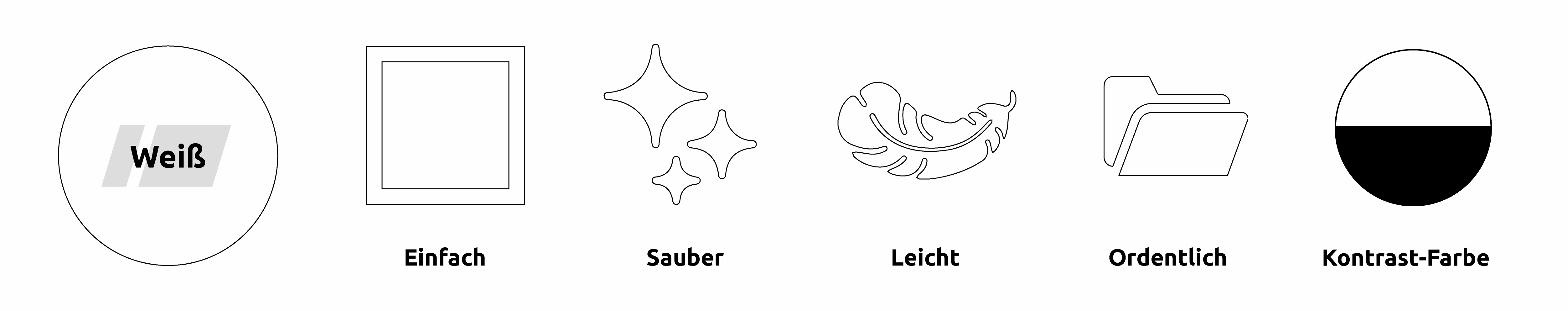 Farblehre - Wie wirkt Weiß?