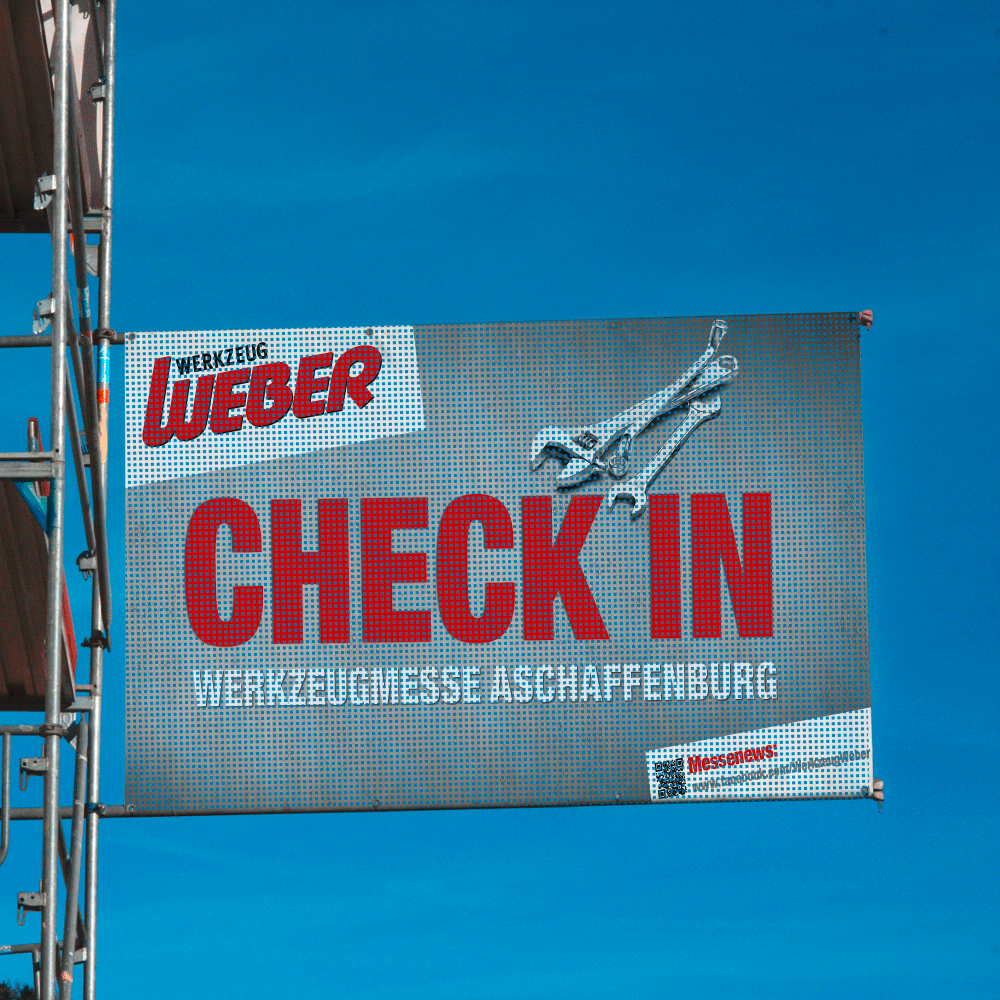 Mesh Werbeplane | Mesh Banner drucken