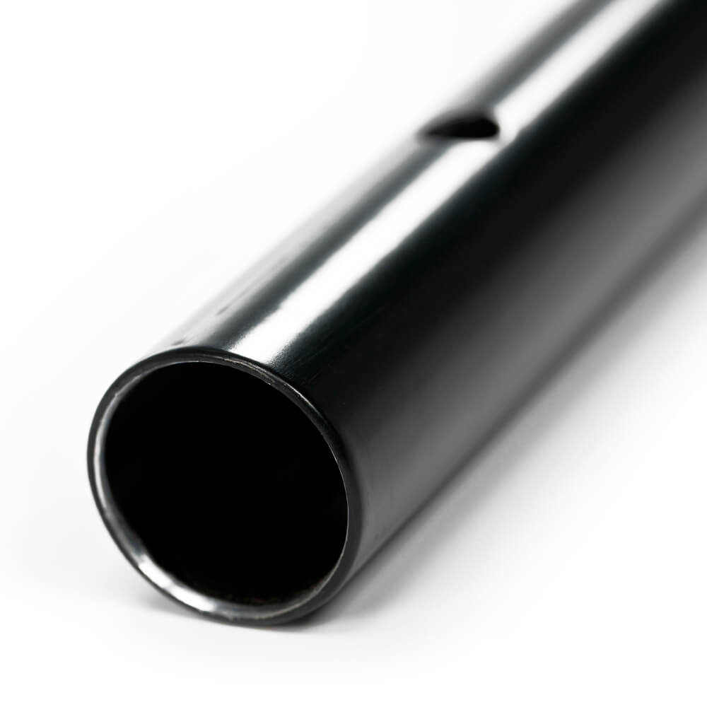 Schwarze pulverbeschichtete Rohre mit einem Durchmesser von 28mm
