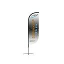 Beachflag Wave inkl Digitaldruck