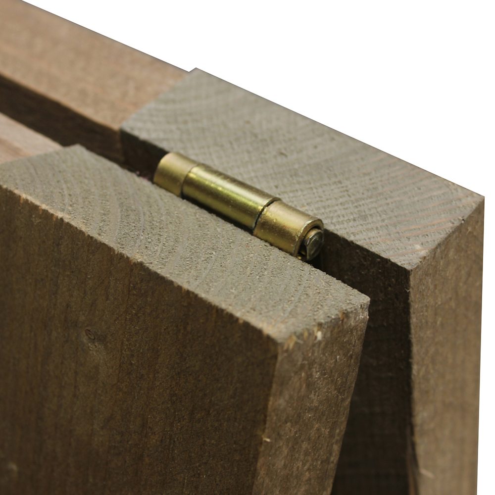 Holz Kundenstopper Vintage - Stabile Ausführung