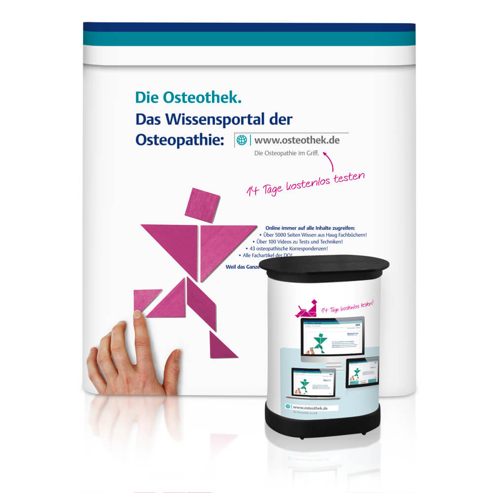 Fatldisplay gerade inkl. Digitaldruck