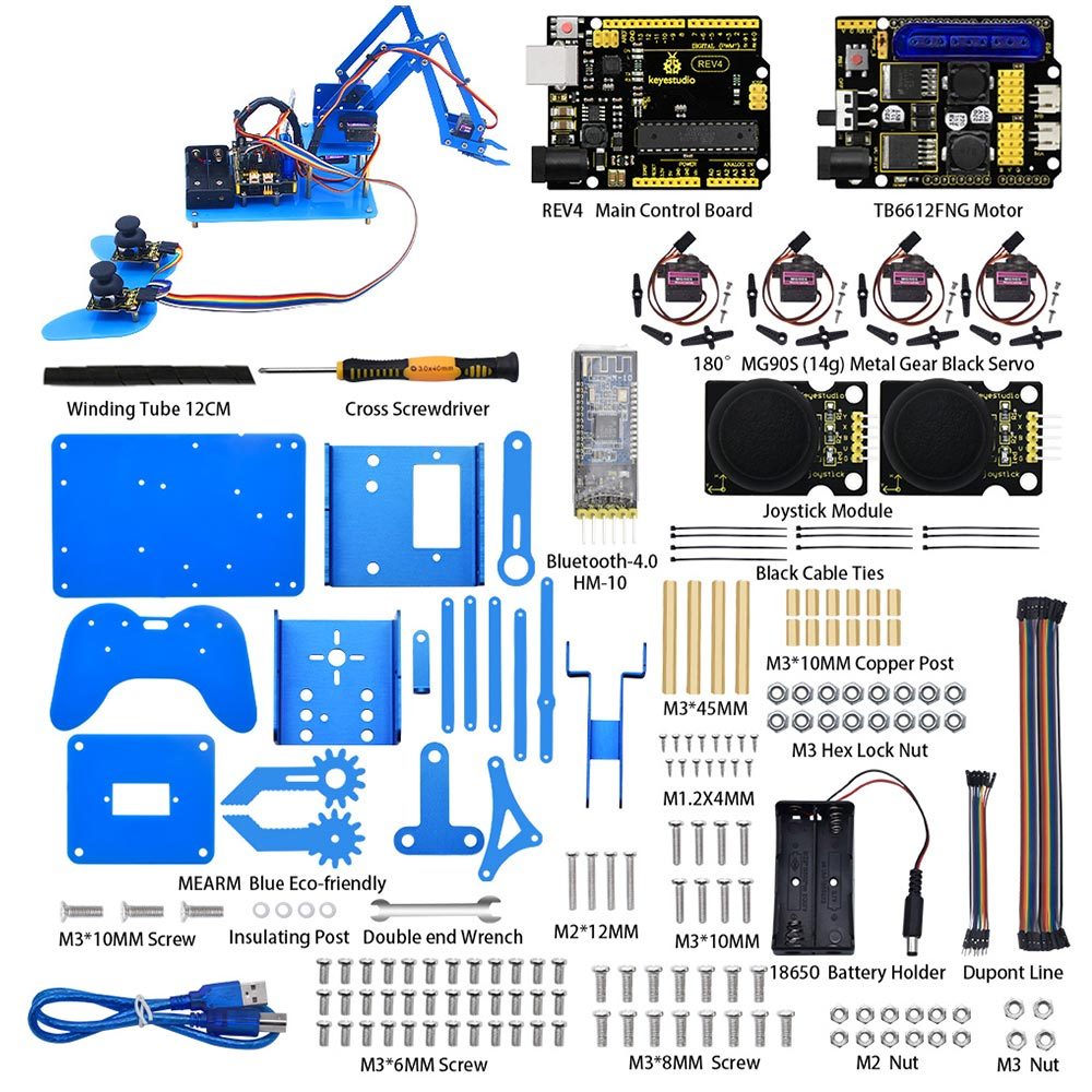 Robotik Kit 2.0 - zum Zusammenbauen und Lernen