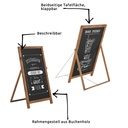 Kreidetafel Aufsteller - Merkmale des Aufstellers