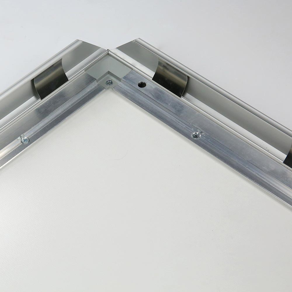 LED-Rahmen Lite - Klapp-Profil offen