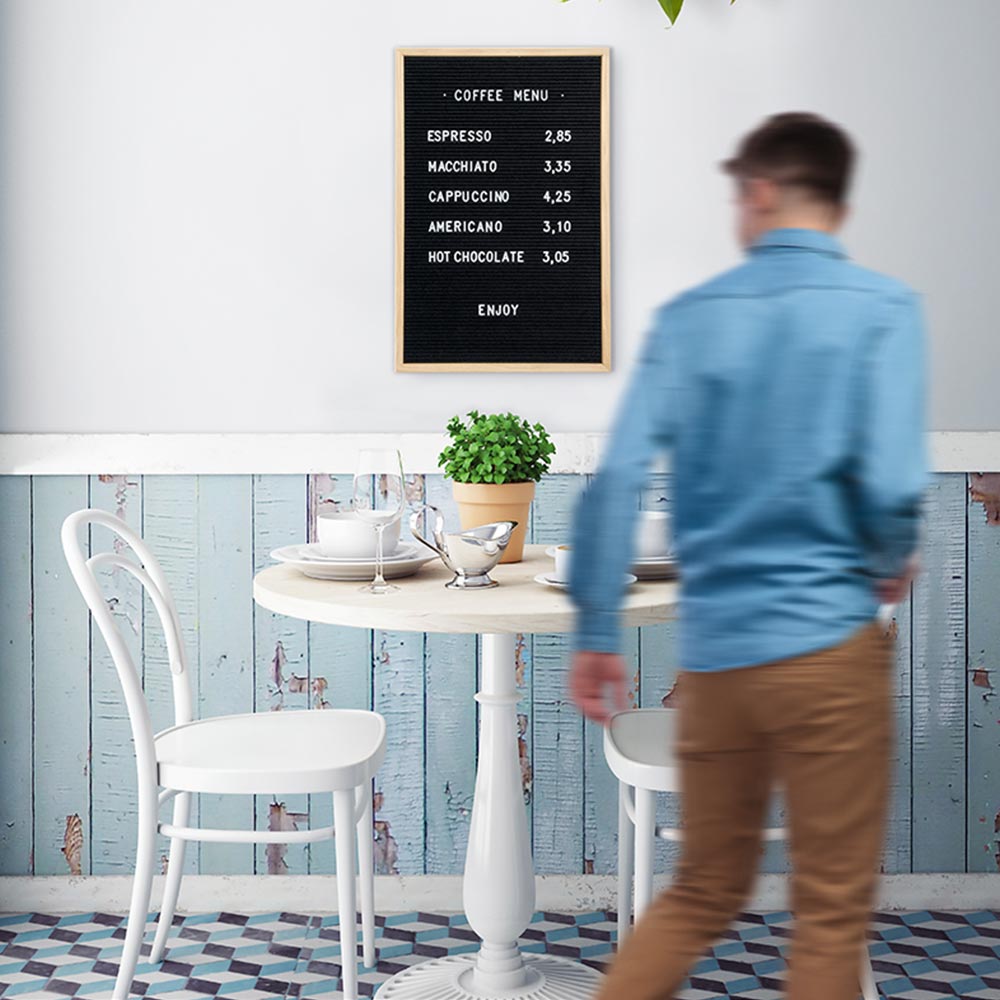 Letter Board Buchstabentafel - Schnell wechseln Sie die Informationen