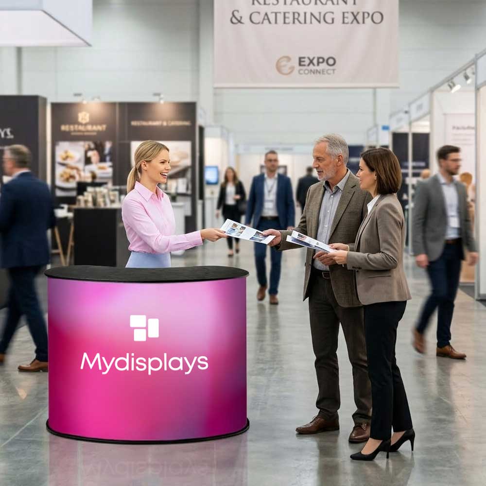 Messetheke Professional XL Anwendungsbeispiel