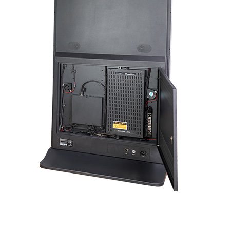 Digital Signage Display XXL gerade Detailansicht