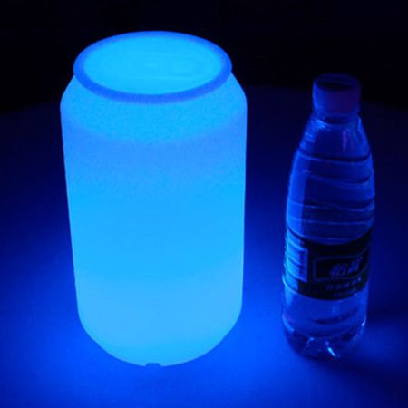 LED Tischlampe Dose mit Farbwechsel