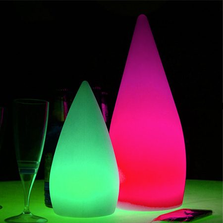 LED Tischlampe Tropfen mit Farbwechsel