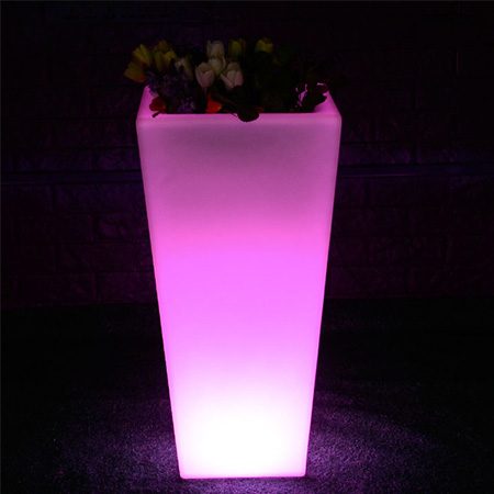LED Pflanzenkübel XL mit Farbwechsel