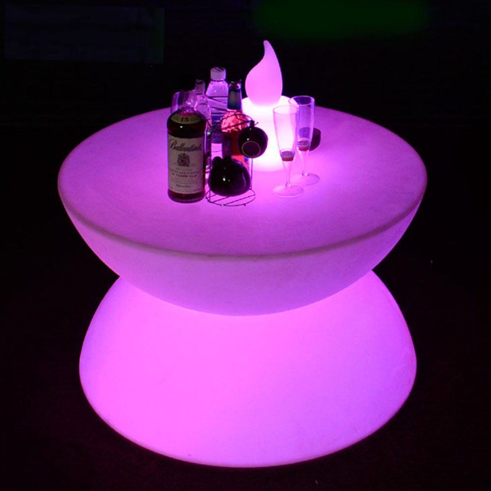 LED Loungetisch leuchtet in 16 Farben