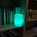 LED Tischlampe rund ist klein und kompakt
