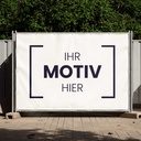 Bauzaunbanner Wunschmotiv - mit Ihrem Motiv