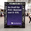 Werbebanner (PVC-Plane) - Im Messeeinsatz