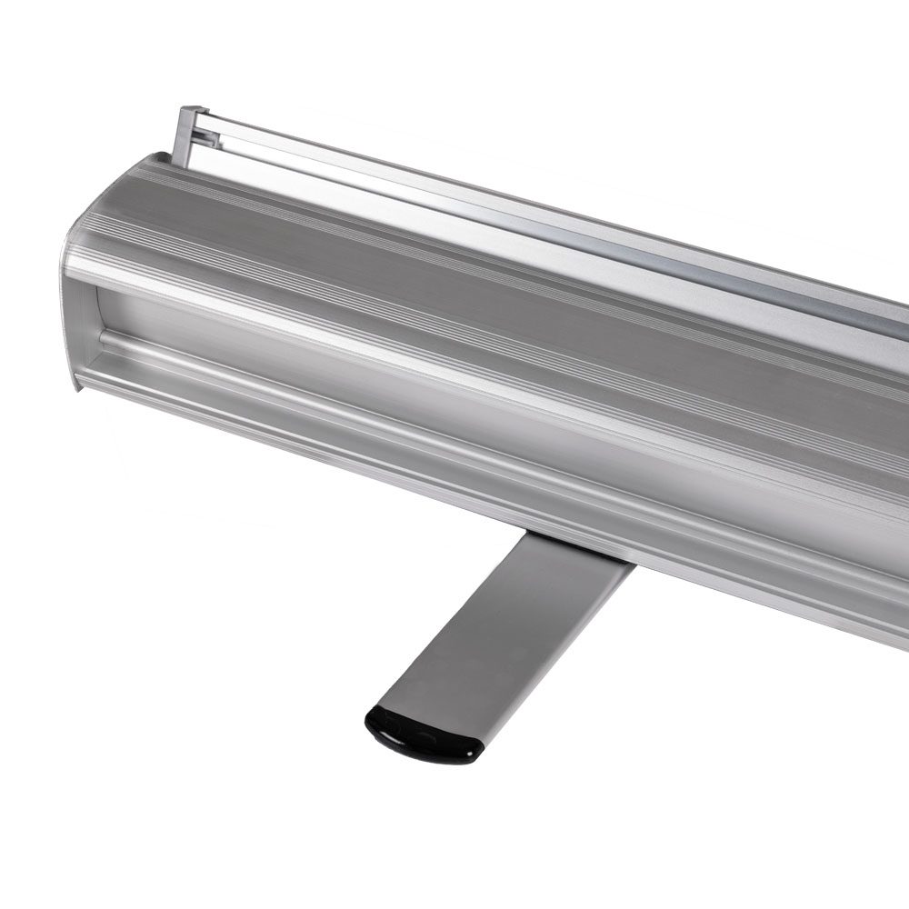 Rollup Budget - Gehäuse silber eloxiert