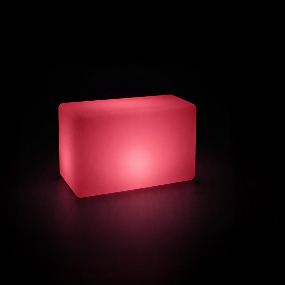 LED Sitzbank klein - Farbwechsel zu rot