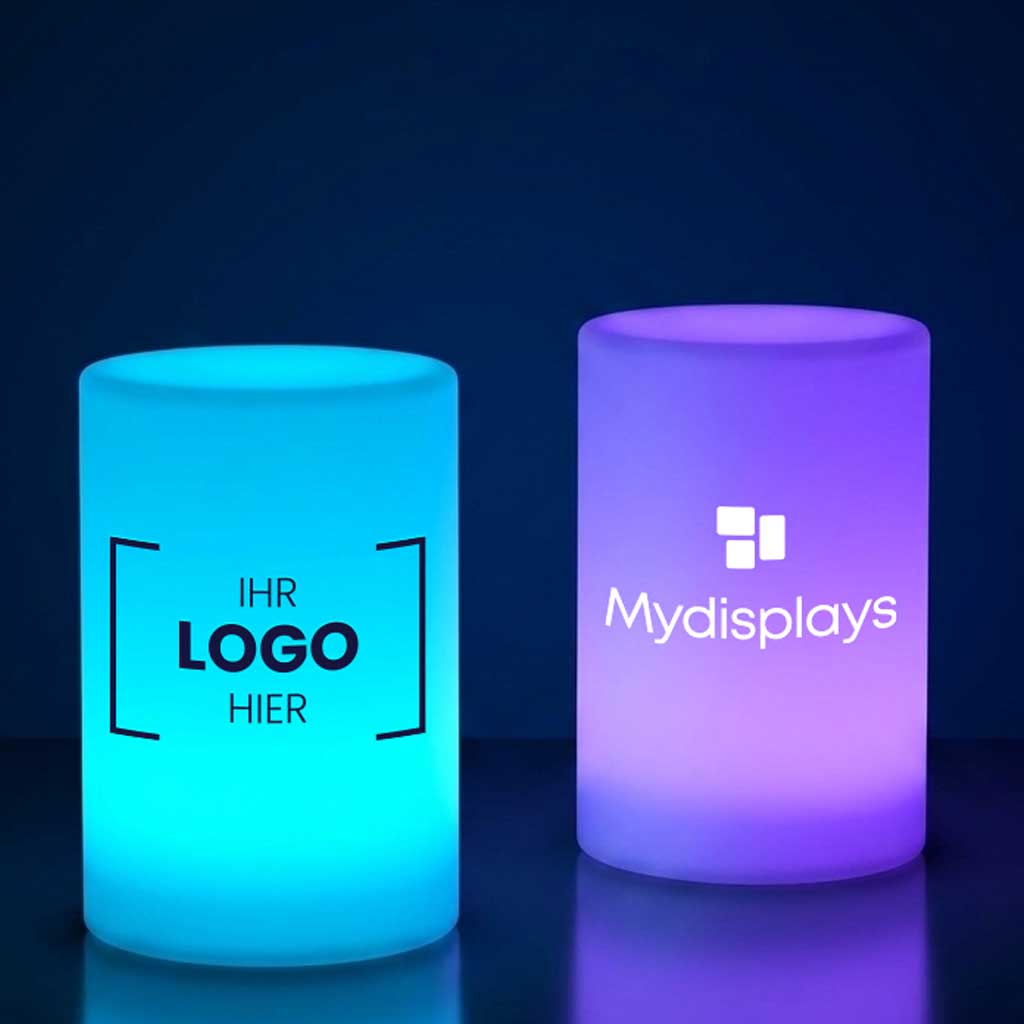 LED Tischlampe mit Branding