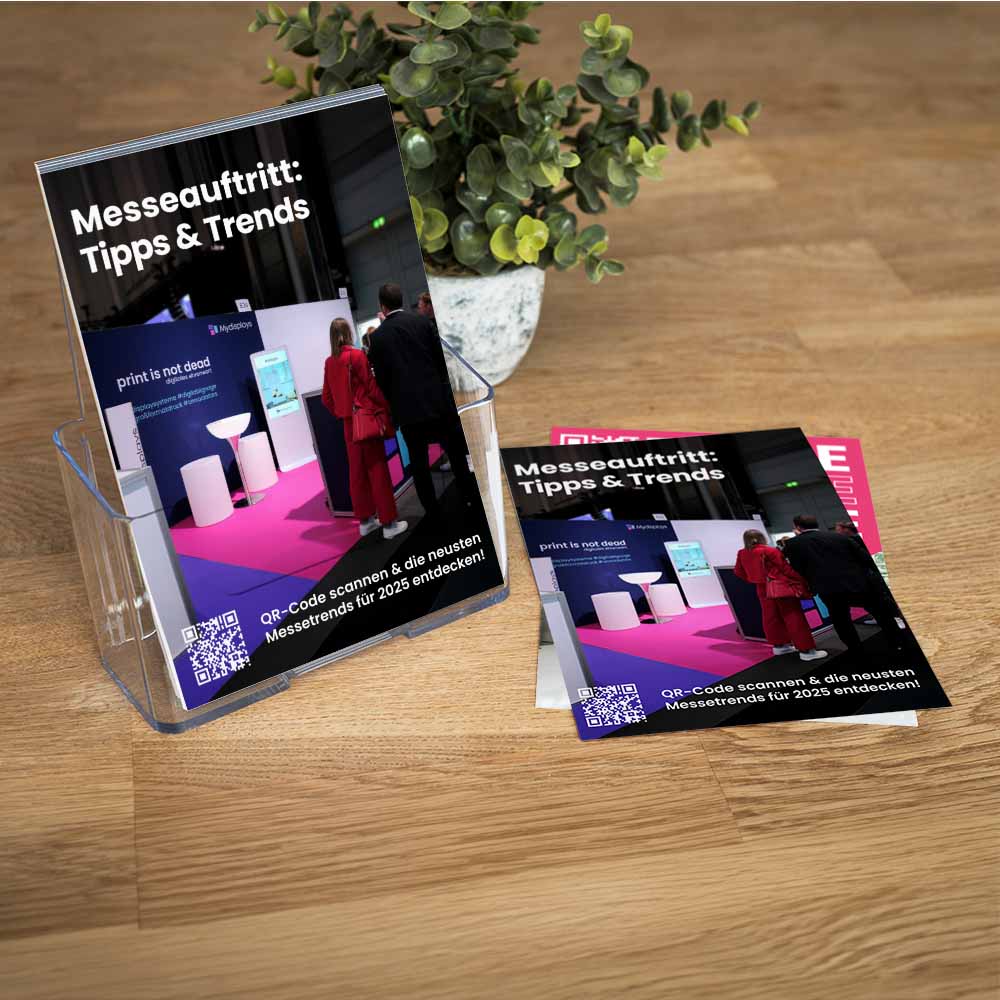 Flyer A6 beidseitig bedruckt