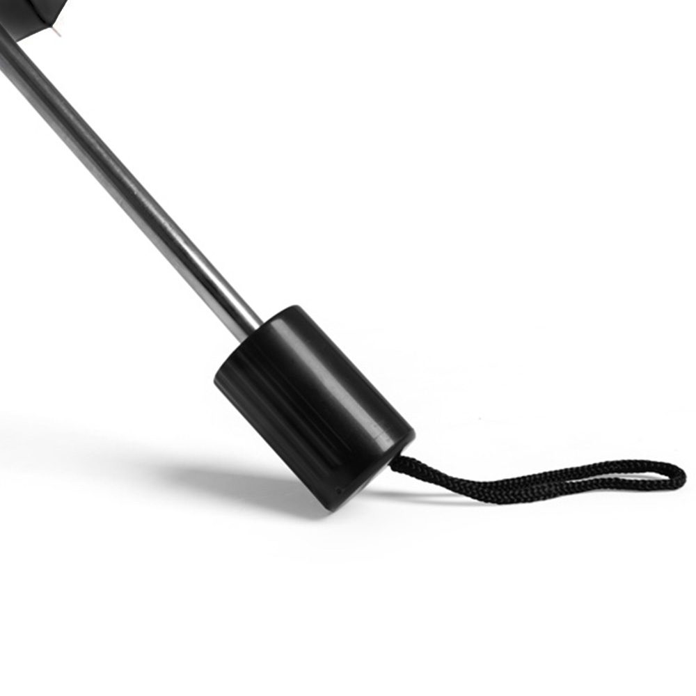 Taschenschirm Basic schwarz - Detail Griff
