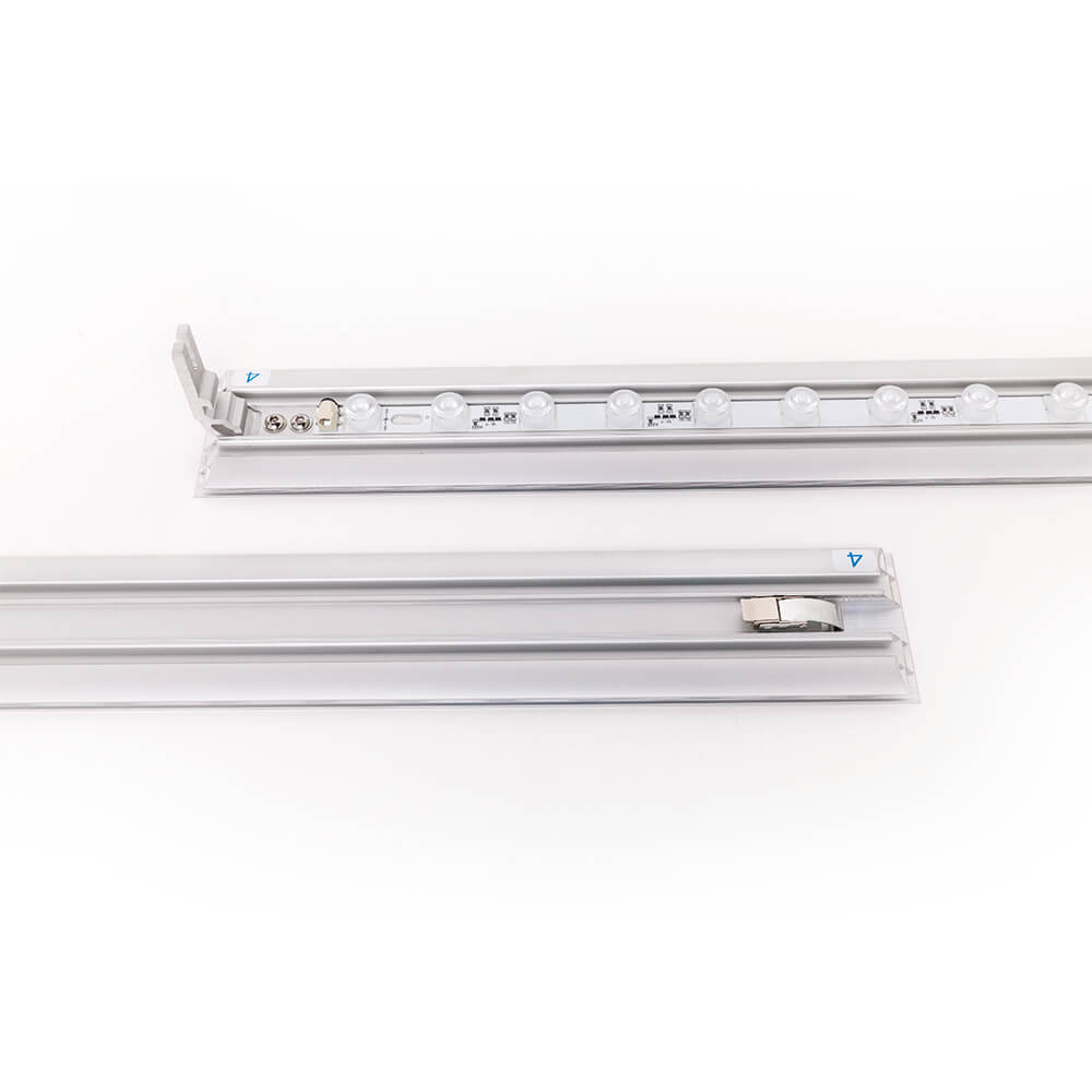 Leichter Aluminiumrahmen mit vormontierten LED´s