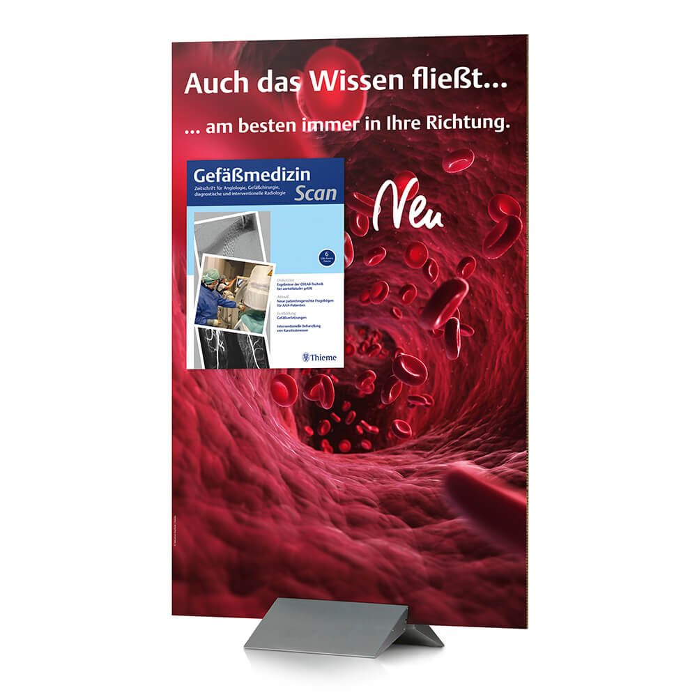 Plattenaufsteller mit Klemmständer in Silber