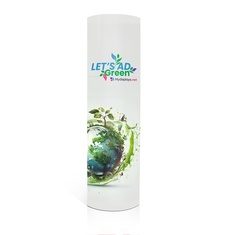 [MYD80000] Ellipsenaufsteller (80 x 210 cm, Wellpappe, Zuschnitt (Platte), Konfektion & Verpacken (Platte), Basis Datencheck, gratis (grundlegende Druckdatenkontrolle))