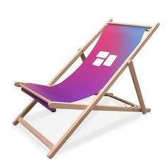 [MYD20000] Fotoliegestuhl (Komplettsystem inkl. Druck, Druckgröße 45 cm x 140-150 cm, Mesh Banner 330g/m² B1+M1, Rechteckig (Rolle), Basis Datencheck, gratis (grundlegende Druckdatenkontrolle))