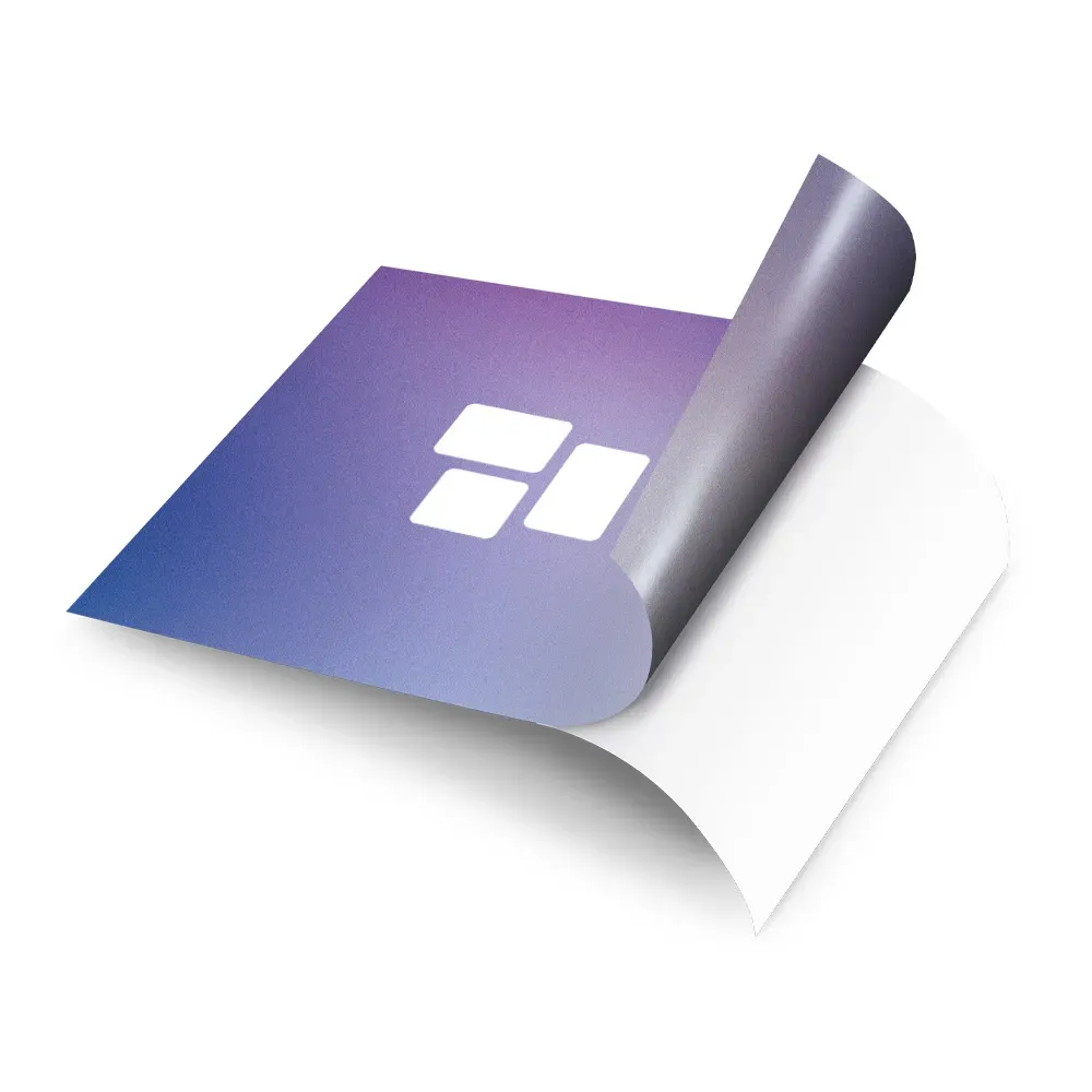 [MYD50450] Glasdekor Klebefolie (permanentklebend, Luftkanal- / Wabenkleber für blasenfreies kaschieren, UV-Direktdruck, Rechteckig (Platte), Konfektion & Verpacken (Platte), Basis Datencheck, gratis (grundlegende Druckdatenkontrolle))
