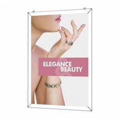 [MYD24200] Posterrahmen (Komplettsystem inkl. Druck, DIN A1 (59,4 cm x 84,1 cm), Einseitig, Rollflat‐Film 150g/m², Rechteckig (Rolle), W1 Konfektion & Verpacken, Basis Datencheck, gratis (grundlegende Druckdatenkontrolle))