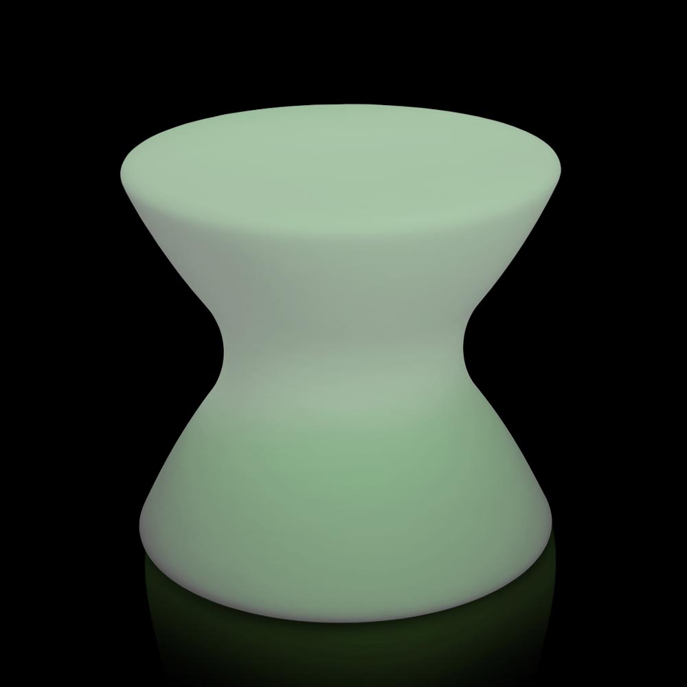 [myd67300] LED Sitzhocker konkav