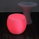 LED Sitzhocker oval