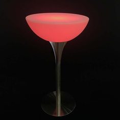 [MYD71570] LED Cocktail-Stehtisch