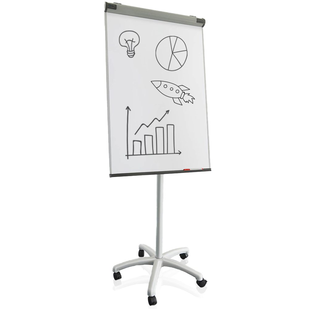 Flipchart Sternfuß