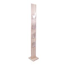 [MYD38205] Prospektständer Alpenholz (4 x DIN A4, Einseitig)