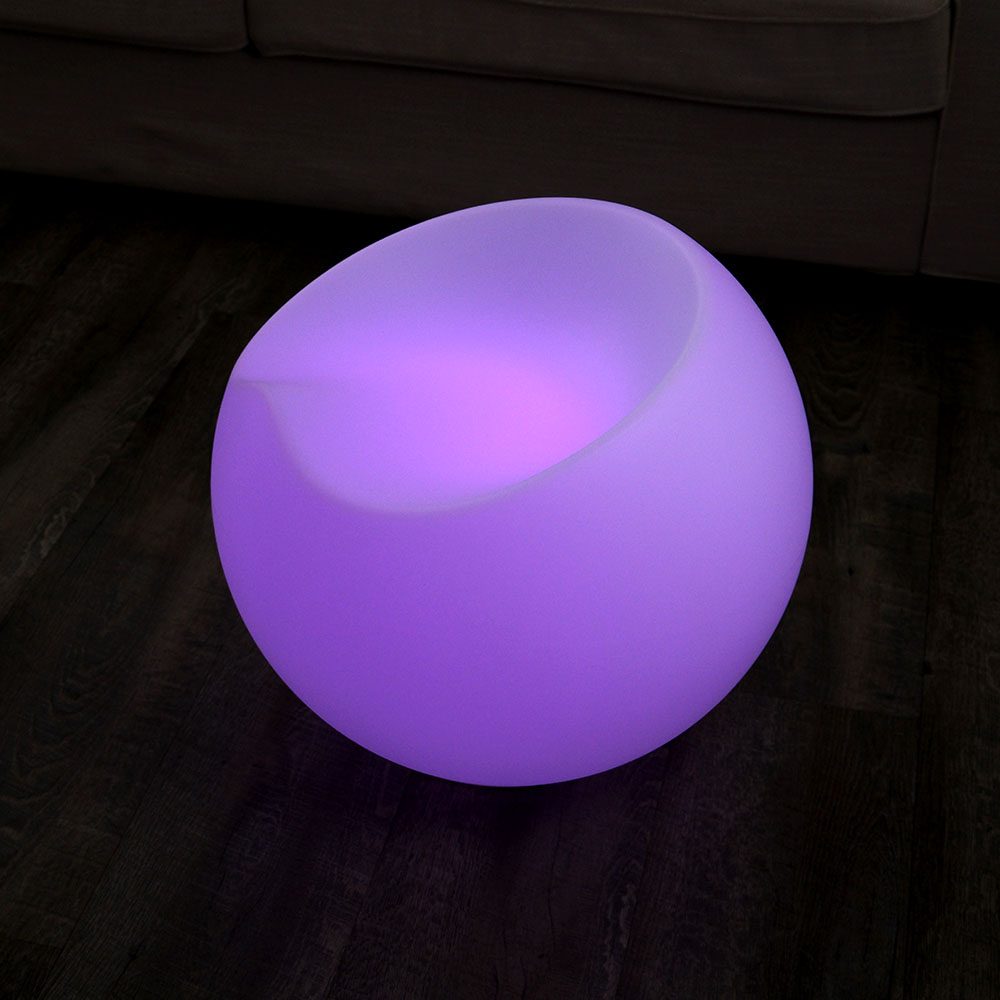 [MYD23300] LED Sitzhocker Kugel