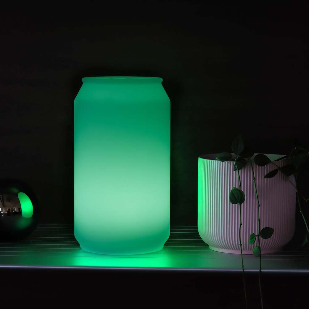 LED Tischlampe Dose