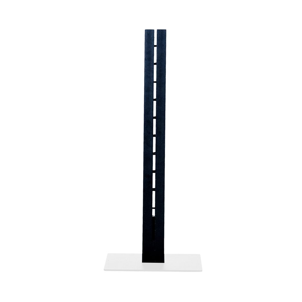 [MYD13000] Inhaker Säule schwarz (9 cm x 45 cm, Ohne Abschlusskappen)