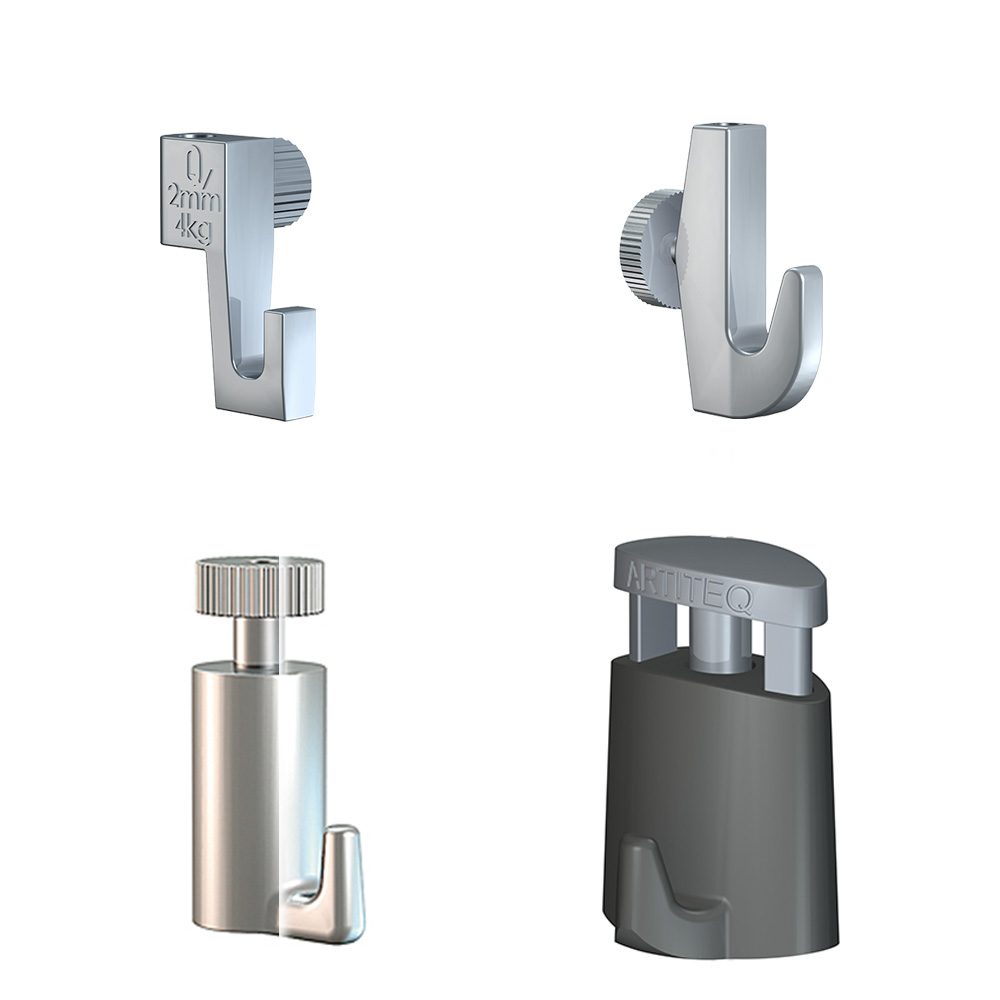 [MYD6355.h] Bilderschiene Click Rail Haken (Hook Haken 4 kg)