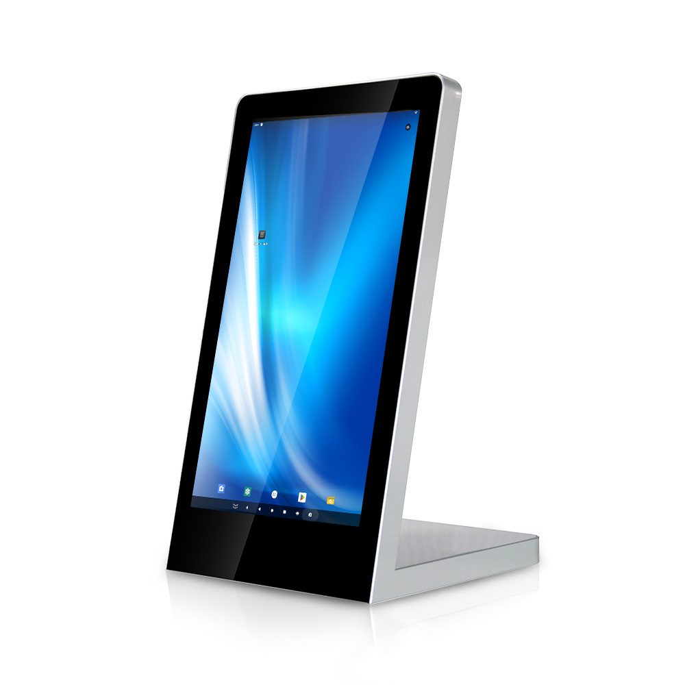 [myd22350] Touch Display Tischaufsteller (15,6 Zoll / Gesamtsystem: 27 x 45 x21 cm (BxHxT), Ohne)