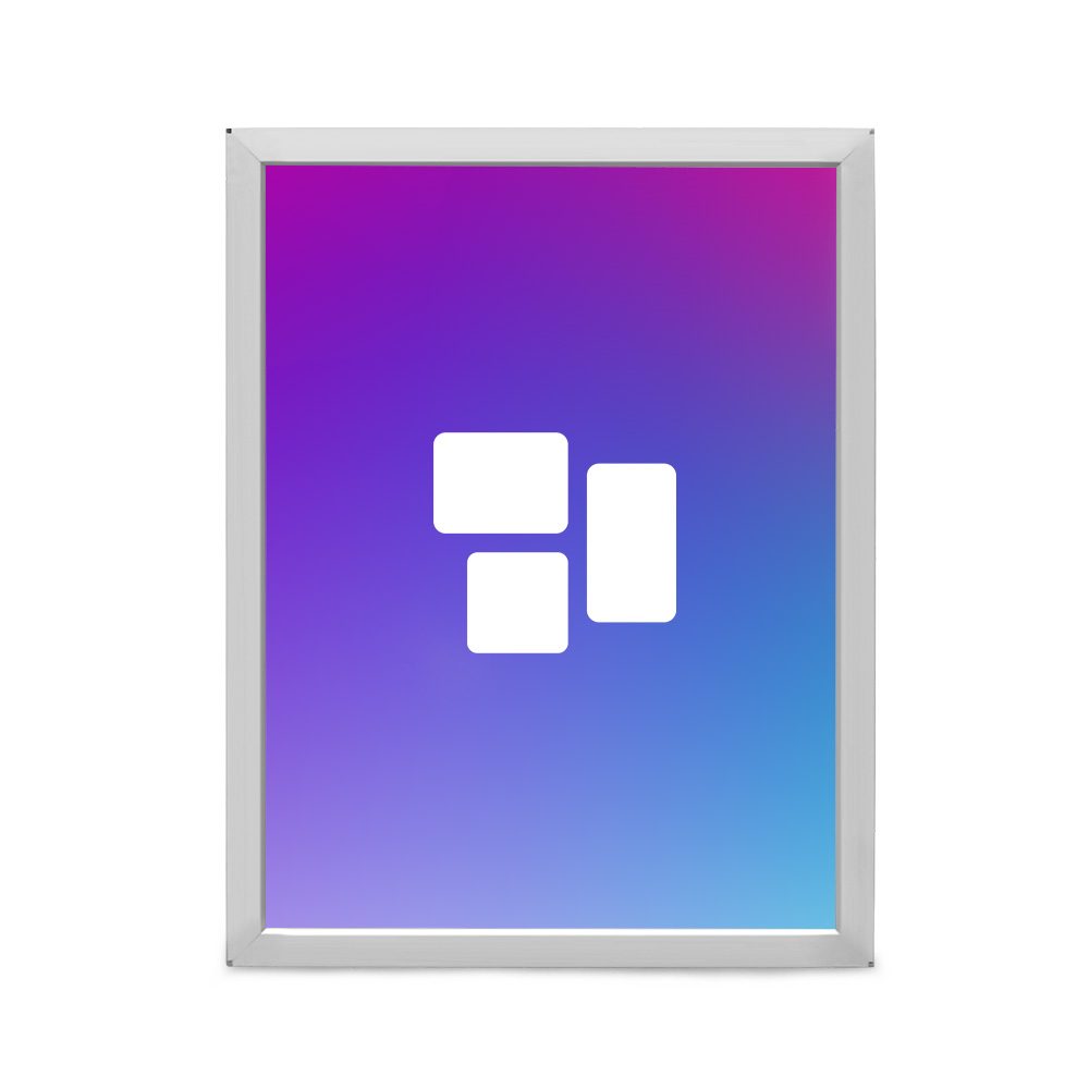 [myd24690] LED-Lightbox Slim (Backlight Film 215 Mikron, Rechteckig (Rolle), W1 Konfektion und Verpacken, Basis Datencheck, gratis (grundlegende Druckdatenkontrolle))
