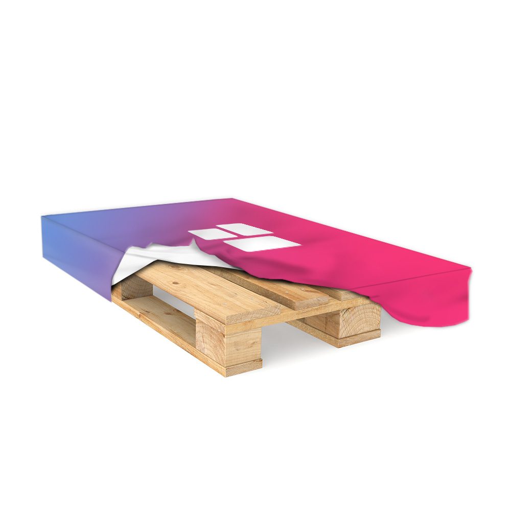 [myd51550] Palettenhusse (215g/m² starke Wirkware, Ohne, Zuschnitt, Nähen, W1 Konfektion & Verpacken, Basis Datencheck, gratis (grundlegende Druckdatenkontrolle))